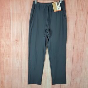 ZeroXposur Track Pants Mens Small Gray Comfort Fit Tapered Leg UV Protection